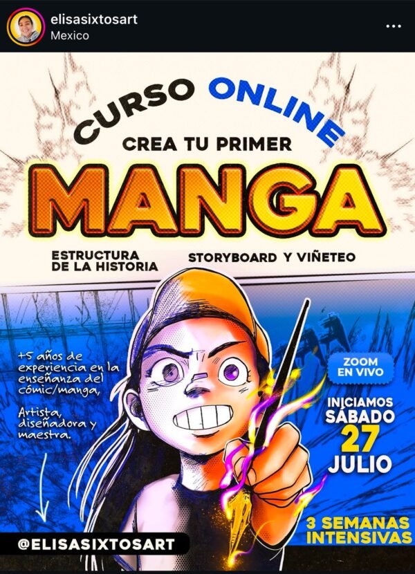 CREA TU PRIMER MANGA DEL 2 al 22 de Febrero 2025 ❤️‍🔥❤️‍🔥❤️‍🔥